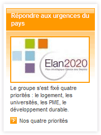 Répondre aux urgences du pays