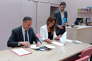 Signature de la convention entre le secrétariat d’État à l’ESS et à la Vie associative et la Banque des Territoires 