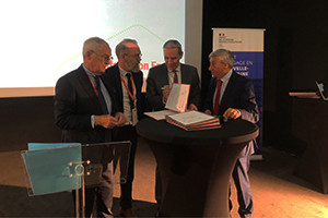 Signature de la convention Etat, Banque des Territoires, Ademe et TENAQ