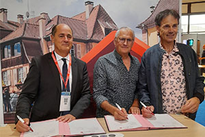 Signature des conventions avec Hauterive et Les Alliés 