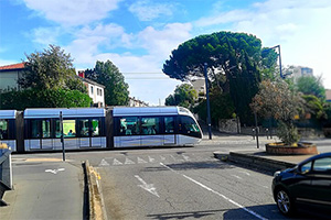 Le tramway à Blagnac 