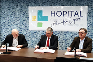 Signature du partenariat CDC Habitat - Hôpital Alexandra Lepève de Dunkerque
