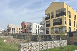 Aperçu de l’écoquartier le Parc des Closbilles à Cergy 