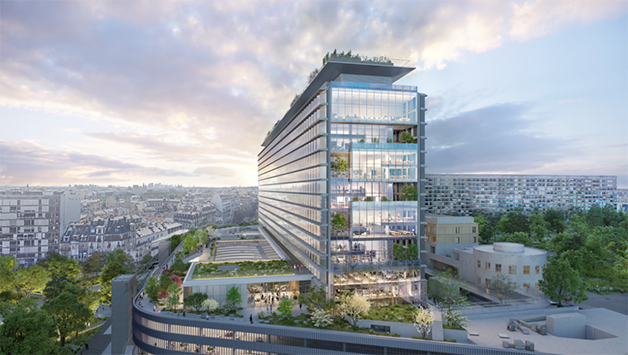 Le futur immeuble Upper