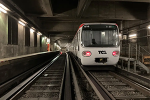 Le métro à Lyon 