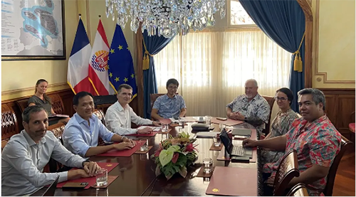Signature du contrat d’exploitation des aéroports de Bora Bora, Raiatea et Rangiroa 
