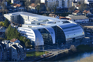 L’ensemble immobilier City à Besançon, qui comprend l'immeuble BB5