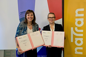 Signature du partenariat entre NaTran et Régions de France 