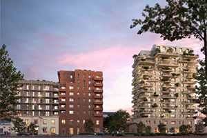 Le futur immeuble Time à Saint-Denis 