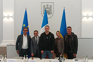 Cérémonie officielle de lancement de l’UPTF à Lviv (Ukraine)