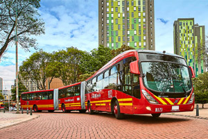 Les bus à haut niveau de service de Bogotà