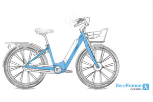 Les vélos électriques d'Ile-de-France