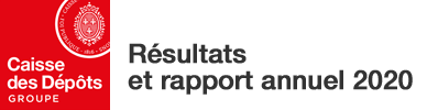 Logo résultats et rapport annuel 2020