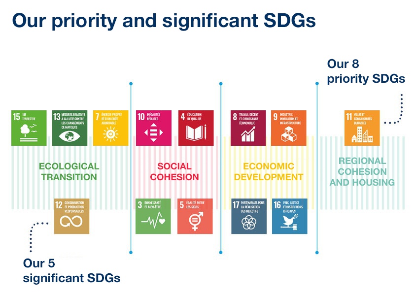 Our priority and significant SDGs