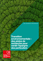 cahier transition environnementale