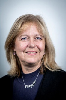 Portrait de Béatrice de Ketelaere, membre de la  Commission de Surveillance  en tant que représentante du personnel de la Caisse des Dépôts