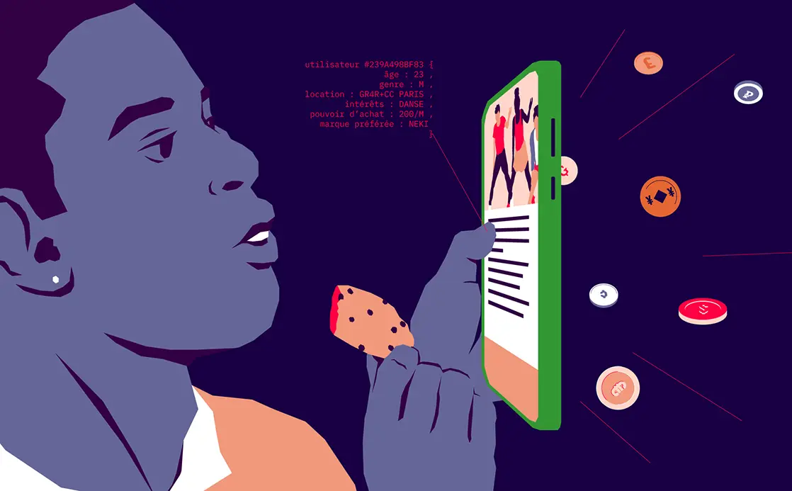 illustration sur les Cookies informatique