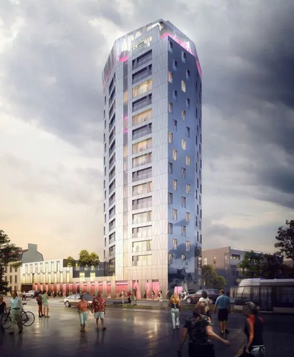 tour d'immeuble nomé Elithis