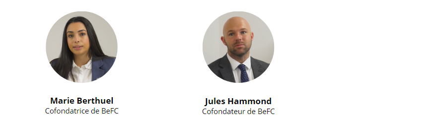 Marie Berthuel et Jules Hammond