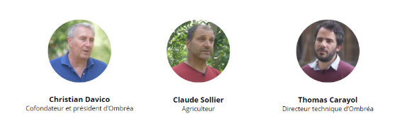 Christian Davico, Claude Sollier et Thomas Carayol