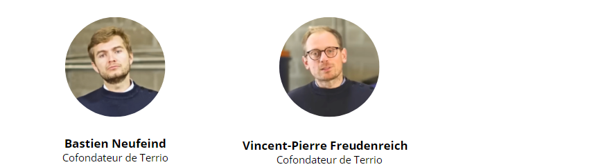 Bastien Neufeind et Vincent-Pierre Freudenreich