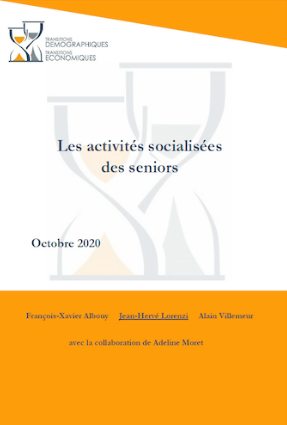 Couverture Les activités socialisées des seniors