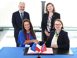 Signature du partenariat entre GRTgaz et Equinor 