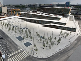 La gare Saint-Denis-Pleyel 