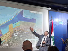 Présentation du plan de redressement du port de Beyrouth