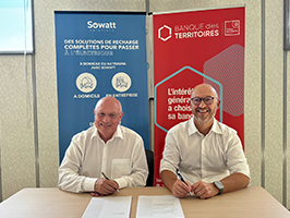 Signature du partenariat Banque des Territoires et Sowatt Solutions