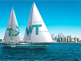 Le voilier Piriou de TOWT 