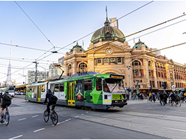 Tramway Yarra à Melbourne
