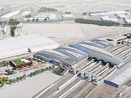 La future gare Old Oak Common à Londres