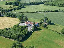 Bocage du Pays de Pouzauges, vue aérienne GAEC Les Rocs, 2021