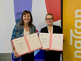 Signature du partenariat entre NaTran et Régions de France 