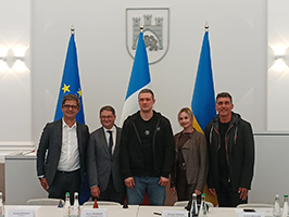 Cérémonie officielle de lancement de l’UPTF à Lviv (Ukraine)