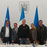 Cérémonie officielle de lancement de l’UPTF à Lviv (Ukraine)