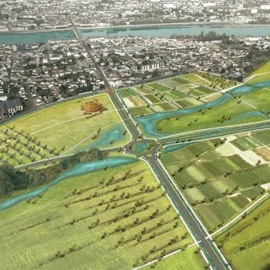 Photo d' Étude pour le parc agricole urbain de La Bouillie à Blois 