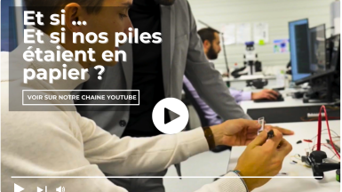 Et si nos piles étaient en papier ?