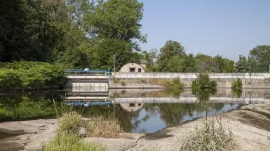 Centrale hydroéléctrique sur la Moselle (Charmes-sur-Moselle, Vosges, 2019)