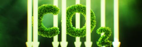 Illustration baisse de CO2