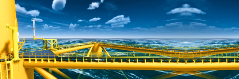 Infrastructure en mer