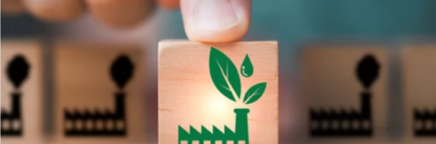 Illustration industrie verte