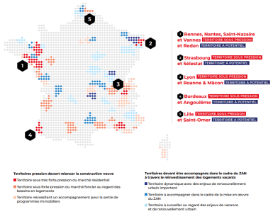 Infographie des territoires sous pression
