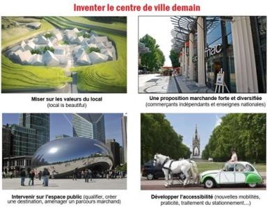 Composition de photos - Inventer le centre de ville demain 