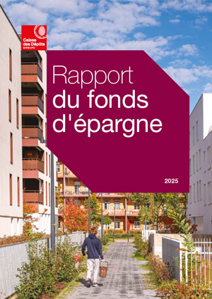 Couverture Rapport fonds d'épargne 2025