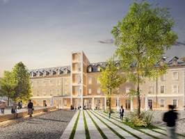 La future résidence Garrigae Caserne Briançon