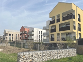 Aperçu de l’écoquartier le Parc des Closbilles à Cergy 