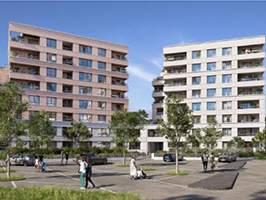 Le futur ensemble Métamorphose à Epinay-sur-Seine