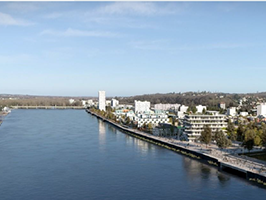 Vichy en bord de fleuve 